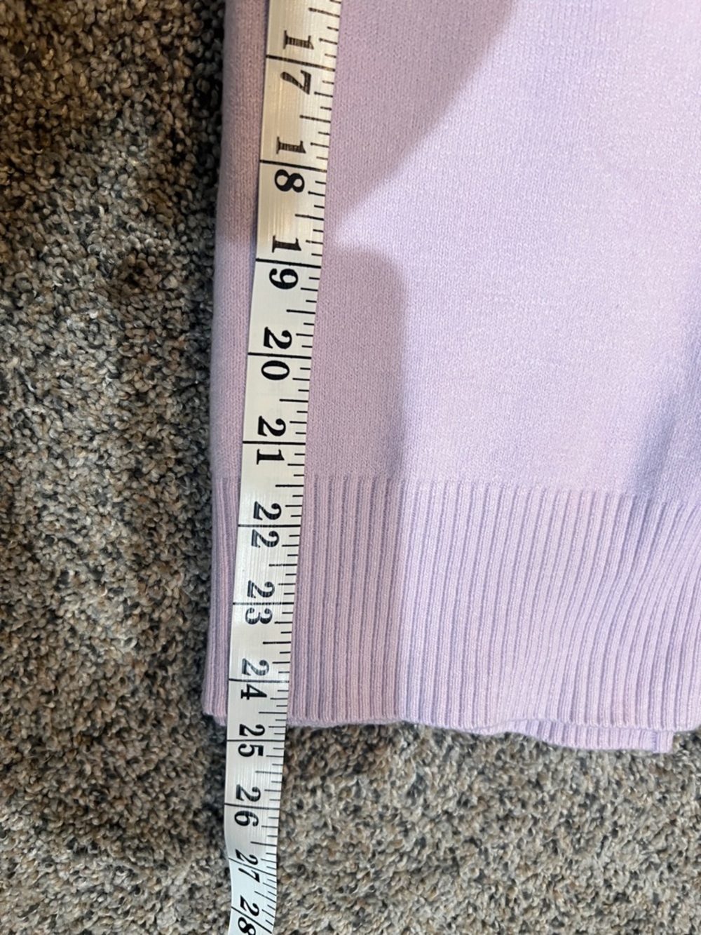 French Connection Light Lavender Crewneck Sweater - Picture 7 of 7